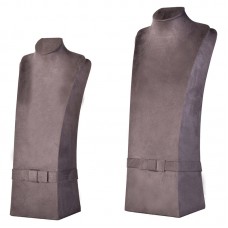 גופי עניבה זמש אפור