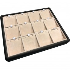 M309 - מגש לעגילים / תליונים - צבע קרם 