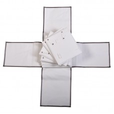 רול לסט 10 קומות - לבן